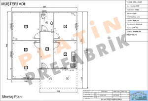 85m  2+1 Anahtar Teslim Konut